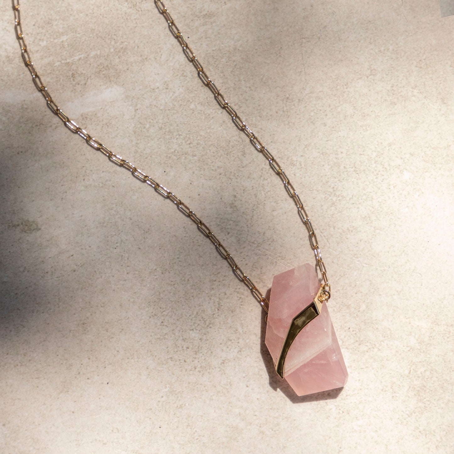 Collar Cuarzo Rosa IV