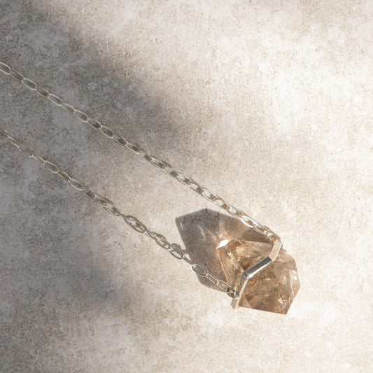 Collar Cuarzo Ahumado I