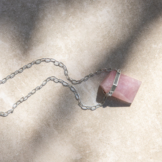 Collar Cuarzo Rosa II